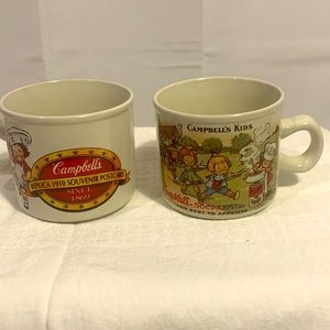 Vintage Campbell Soup Mugs (2)